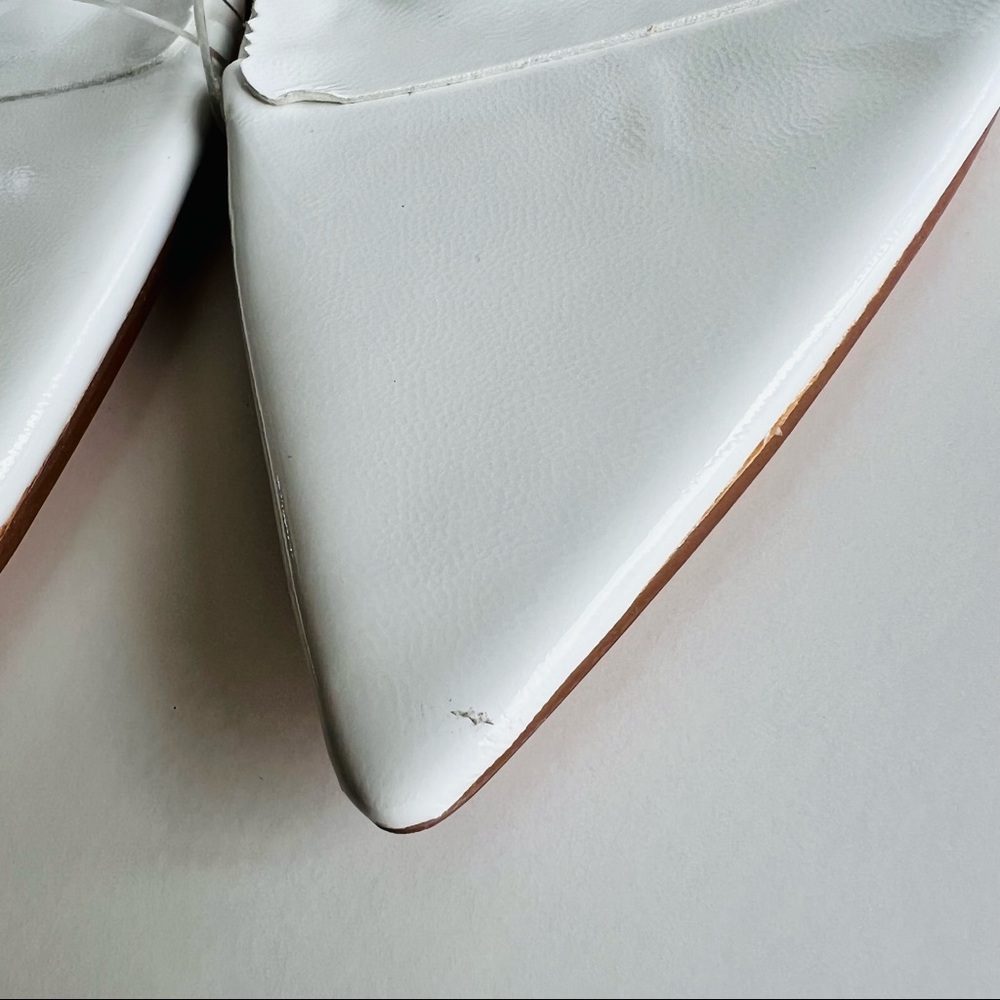 Miss Lola Audrena White Clear Strappy Heels Sandal New US 8 - Picture 9 of 9